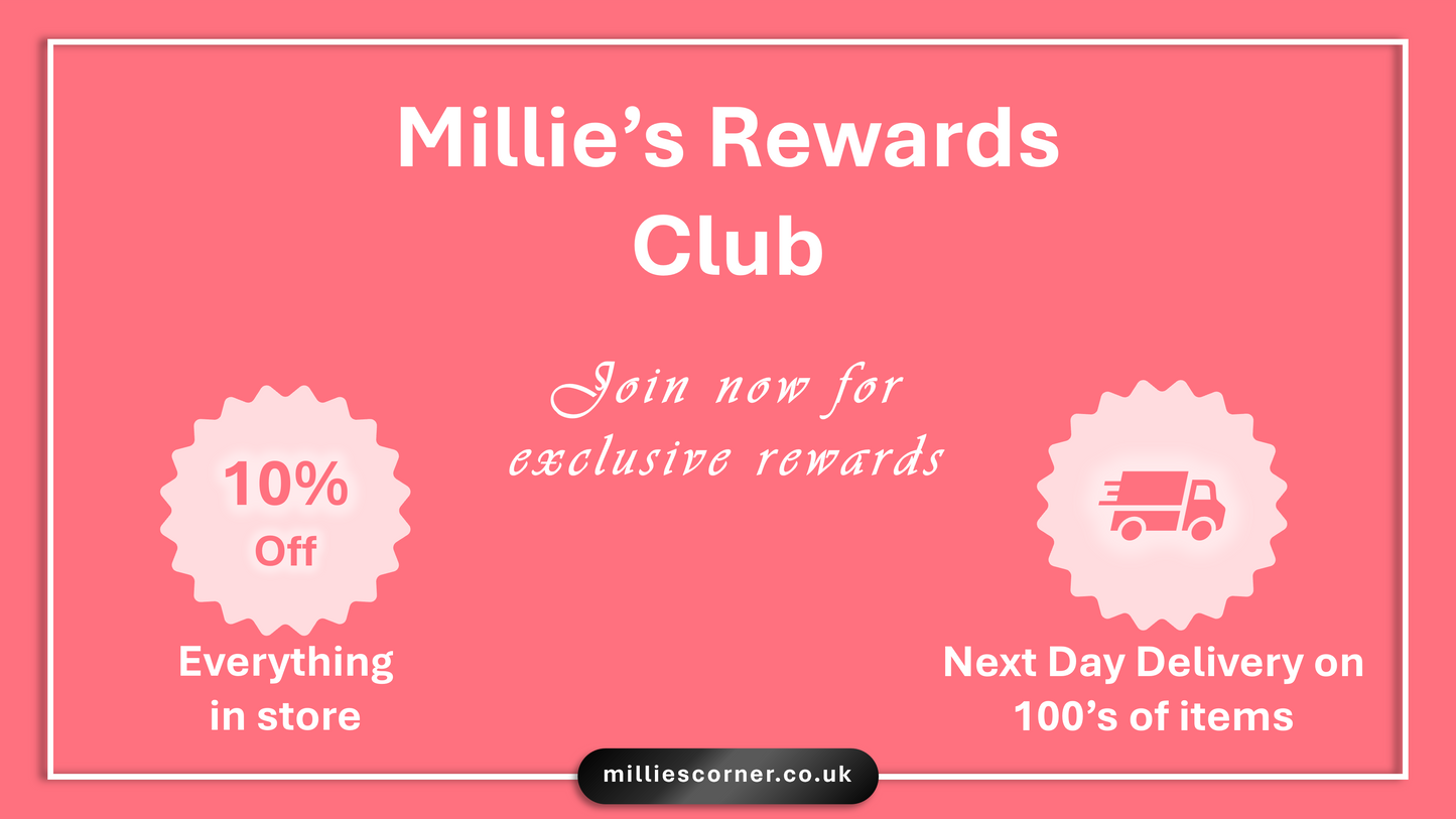 Millie’s Rewards Club