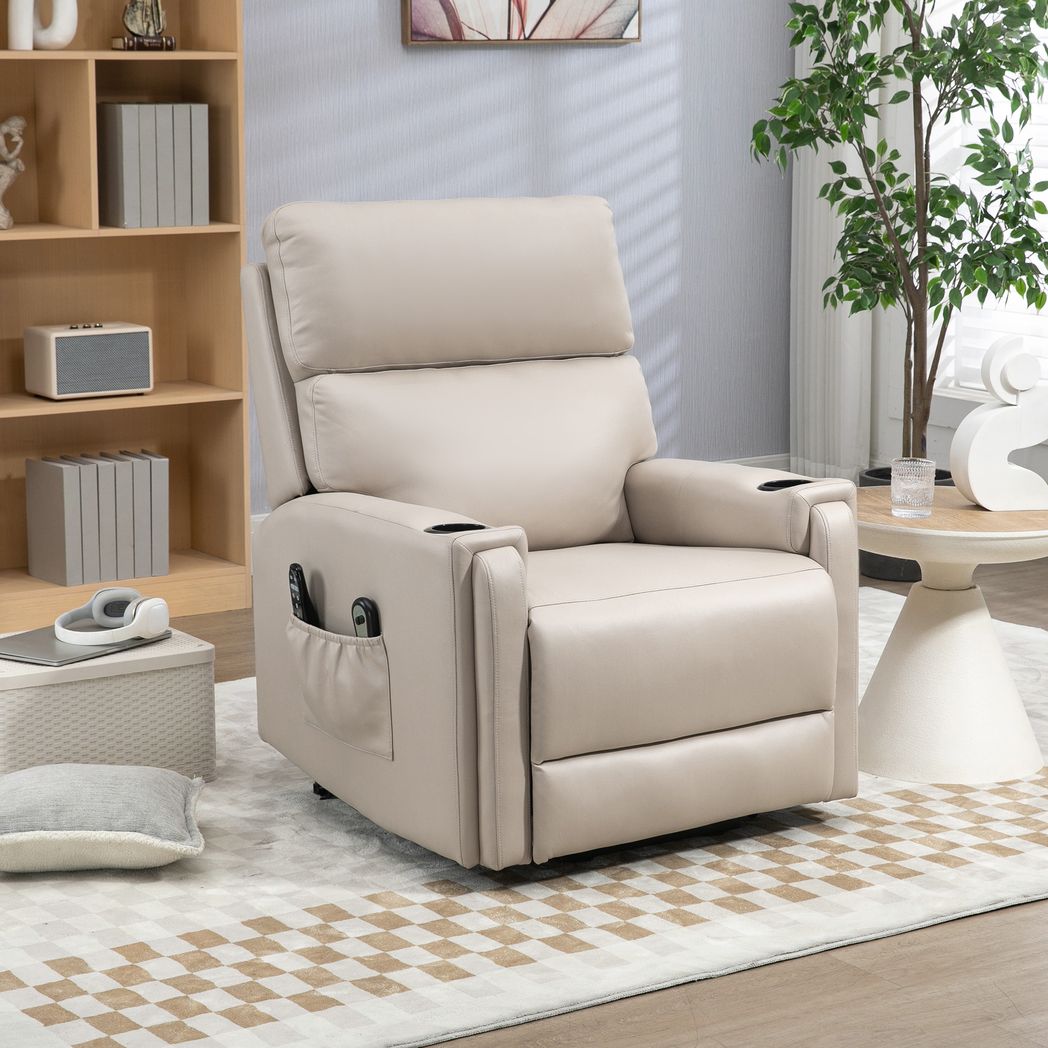 Lift Chair for Living Room with Vibration Massage and Heating Recliner Feature