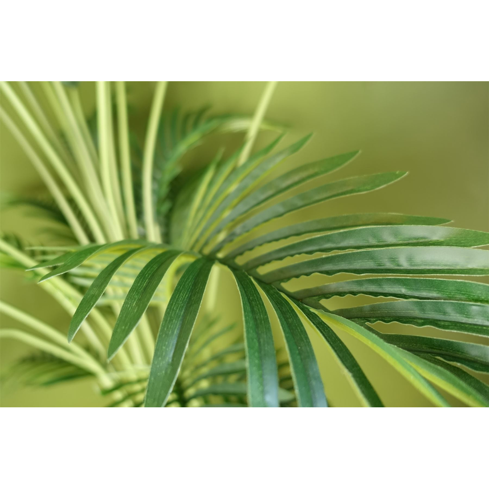150cm Large Areca Palm Tree - Stylishly Potted in Black for Chic Decor