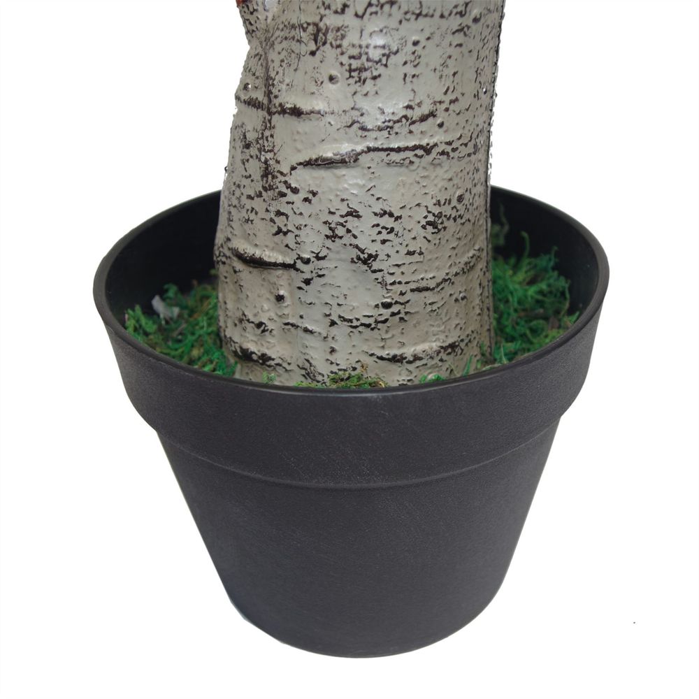 75cm Artificial Dracaena Plant with Wide Trunk and Triple Branch for Statement Decor