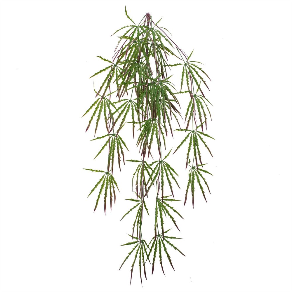 Pack of 12 Artificial 100cm Hanging Acer Spider Plants for Indoor and Outdoor Decor