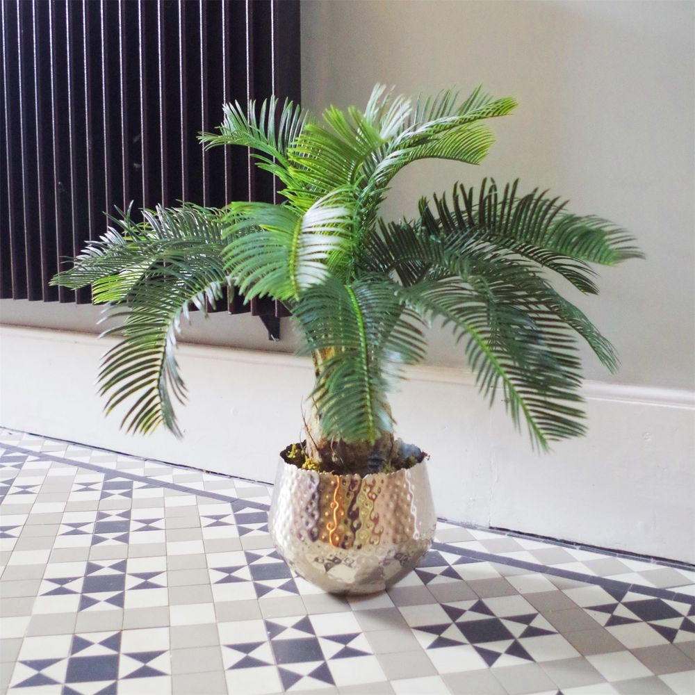 60cm Cycas Palm Plant - Artificial Tropical Tree for Exotic Decor