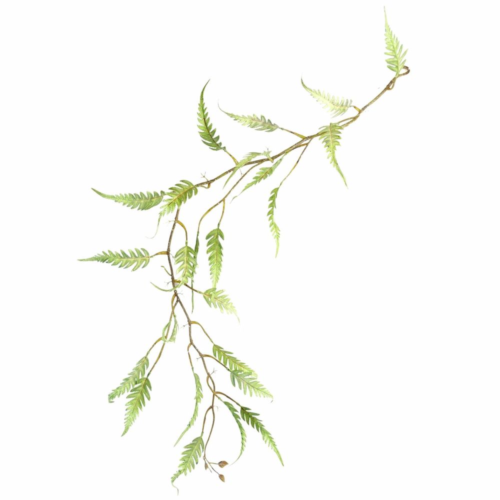 125cm Realistic Trailing Hanging Fern Foliage Plant - Artificial Design