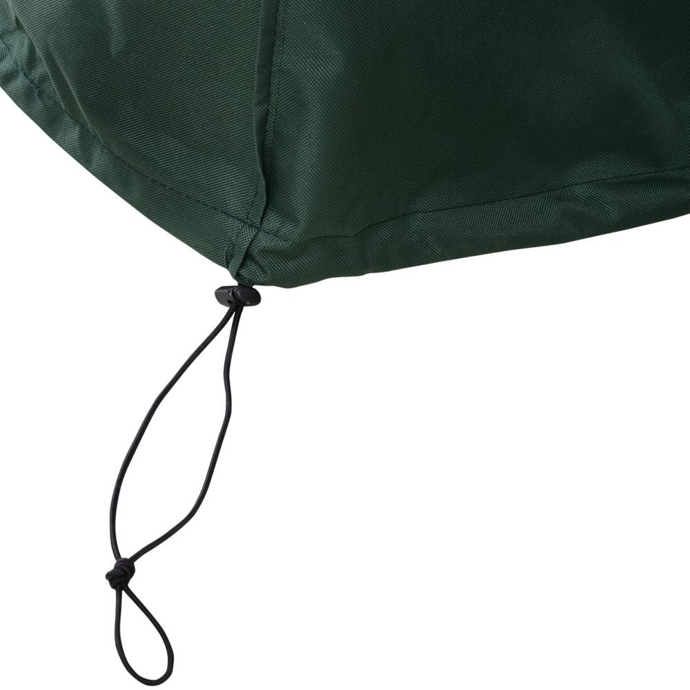 All-Weather 600D PVC Coated Square Furniture Cover - Green 230x230cm