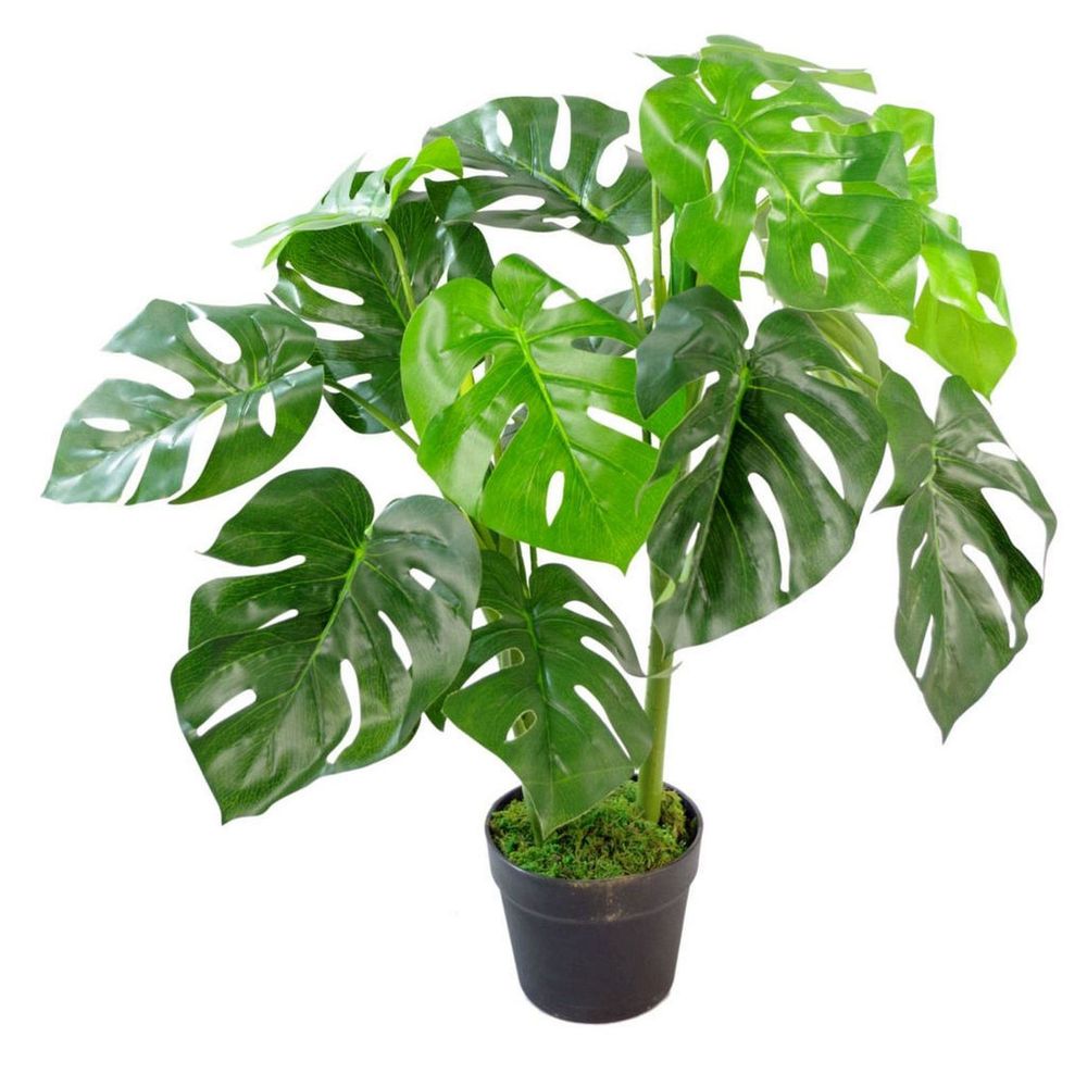 80cm Realistic Leaf Artificial Monstera Cheese Plant