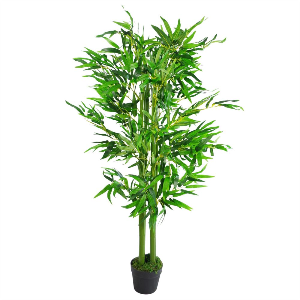 120cm Fat Leaf Artificial Bamboo Tree - XL for a Tropical Vibe