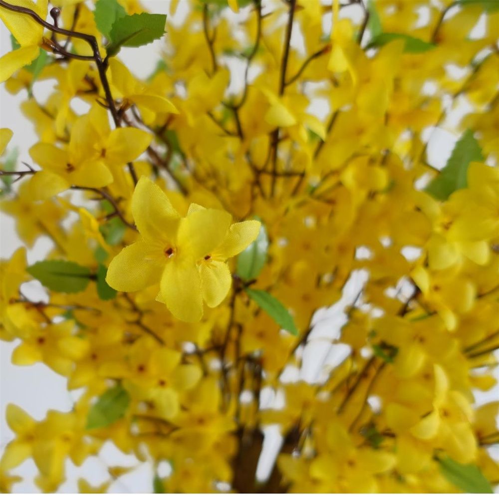 60cm Artificial Forsythia Tree, Lifelike and Bright
