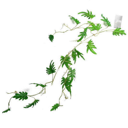 100cm Realistic Artificial Trailing Philodendron with Small Leaves for Hanging Displays