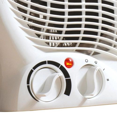 Daewoo 2000W Upright Fan Heater - Versatile, Portable & Stylish Comfort