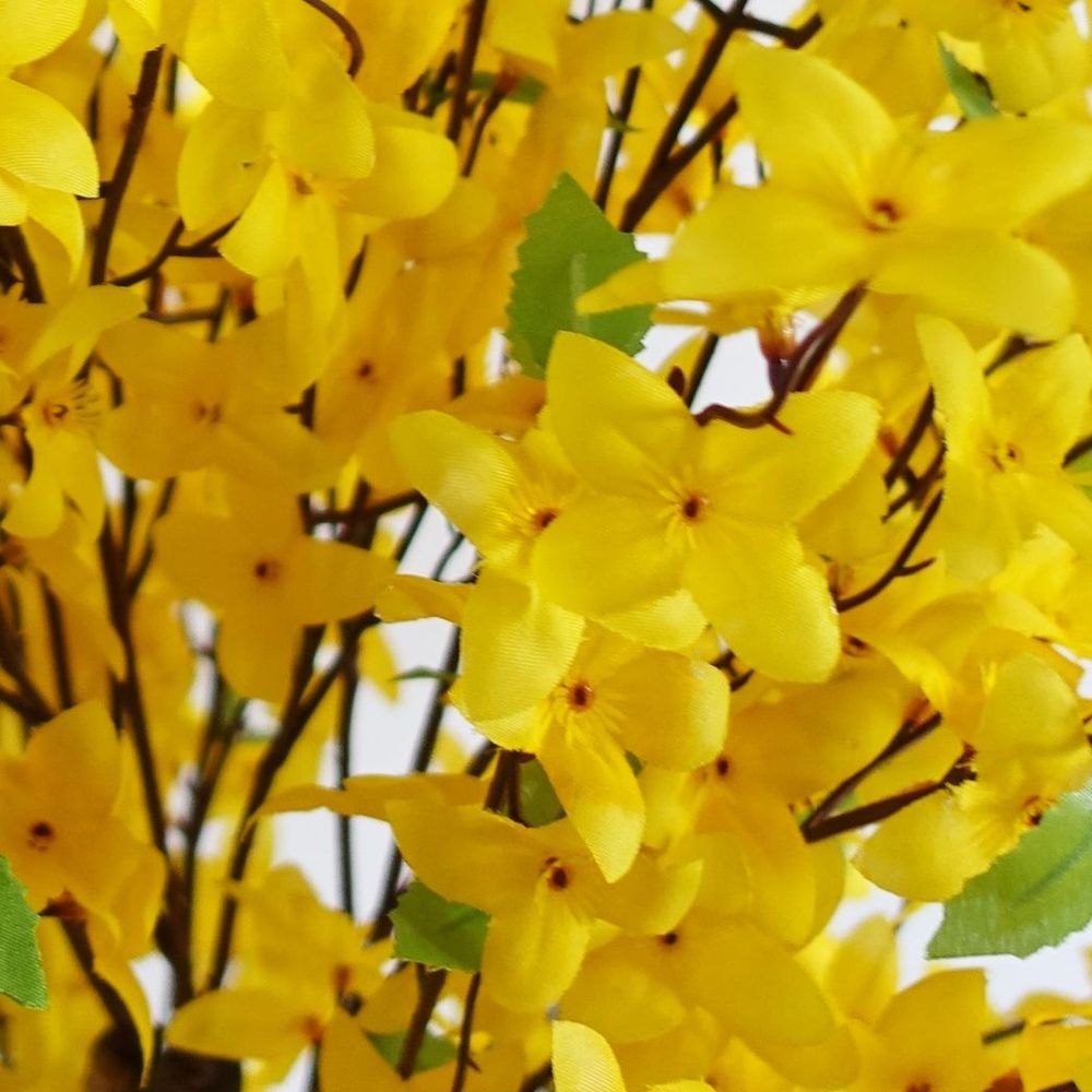 60cm Artificial Forsythia Tree, Lifelike and Bright