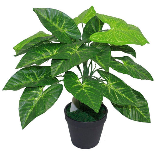 45cm UK Large Artificial Foliage Plant - Lifelike Display in Pot