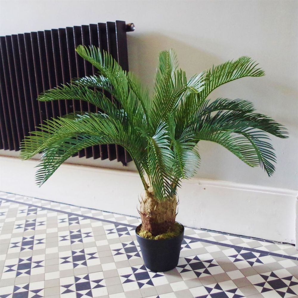80cm Cycas Palm Plant, Artificial Tropical Tree, Lush Home Décor
