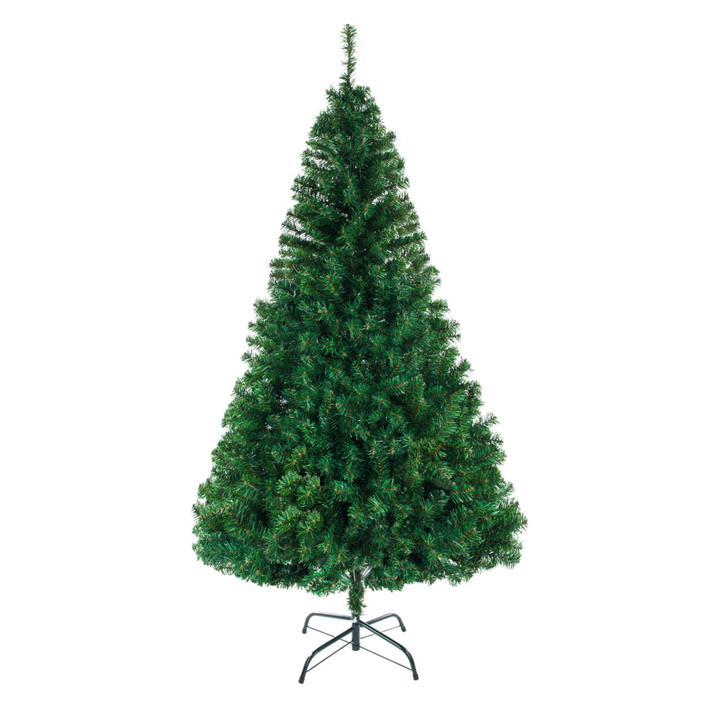 8FT Christmas Tree with 1138 Branches for Impressive Holiday Decor