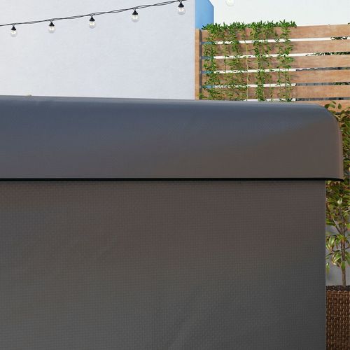 Patio Swing Chair Cover Garden Furniture Protector 215x155x150cm Grey