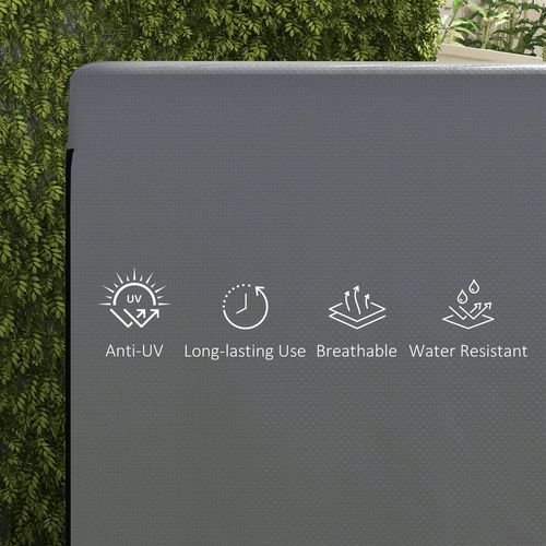 Patio Swing Chair Cover Garden Furniture Protector 215x155x150cm Grey