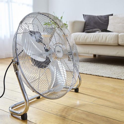 Neo Chrome High Velocity 16-Inch Freestanding Fan - Cool in Style!