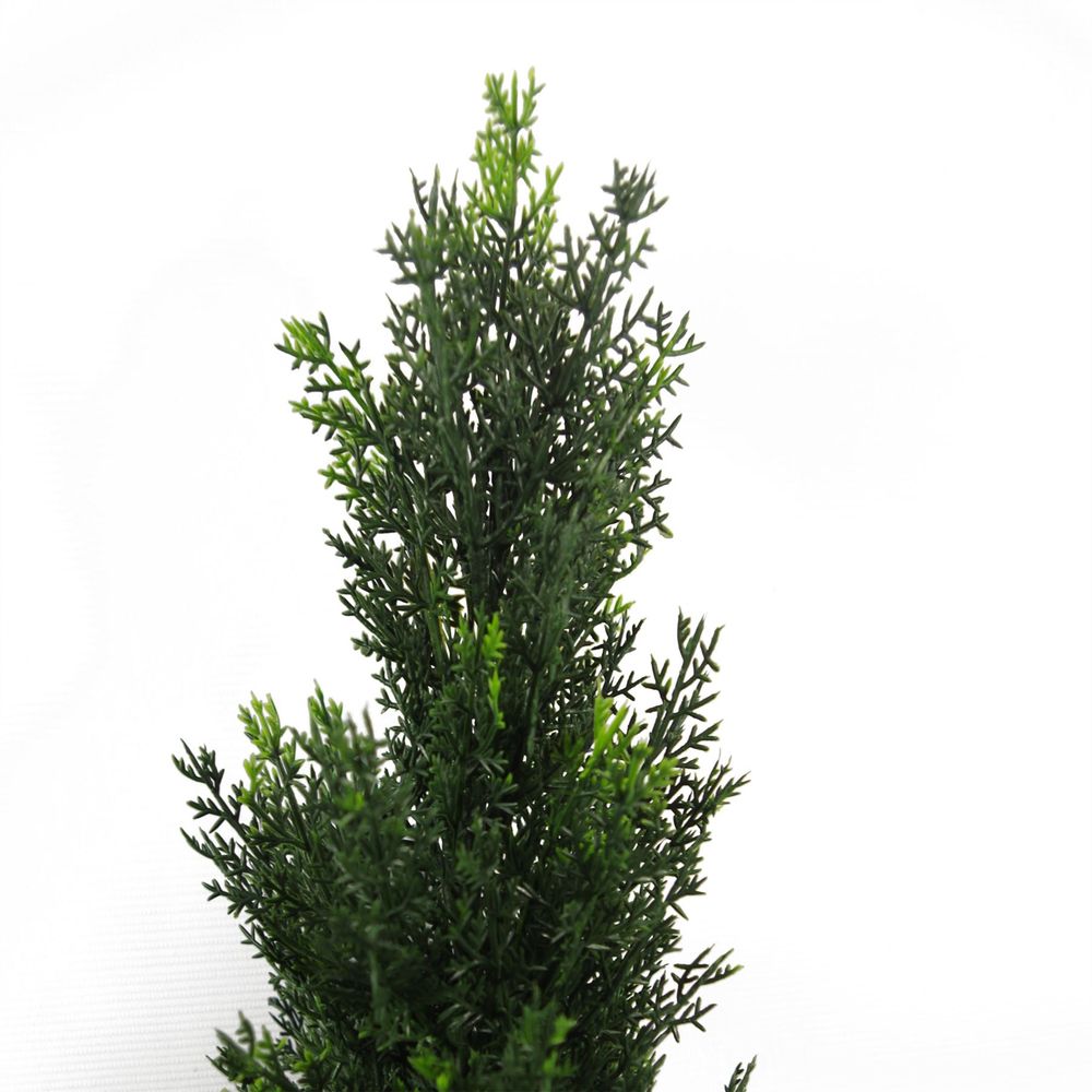 90cm Artificial Cedar Tree in Pot - Lifelike Indoor Greenery
