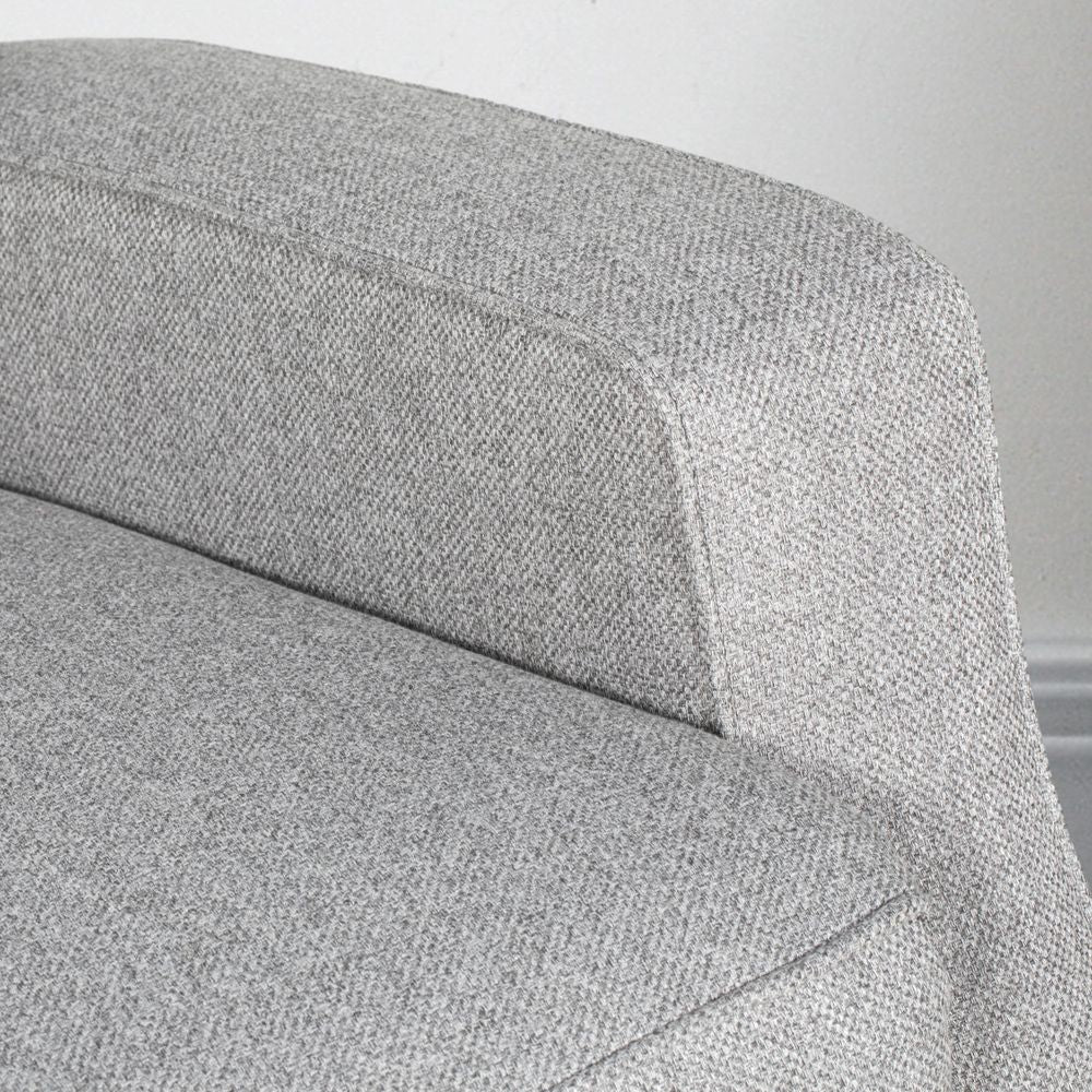 Grey Electric Recliner Armchair with USB Port, Comfortable Fabric Seating for Modern Living