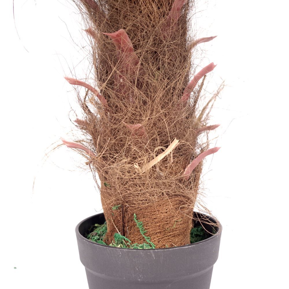 100cm Artificial Princess Palm Tree with Brown Trunk, Lifelike Décor
