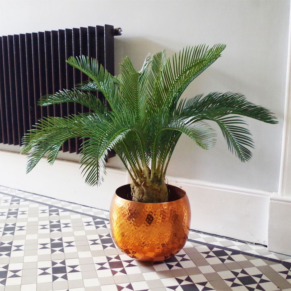 80cm Artificial Cycas Palm Plant for Tropical Indoor Décor