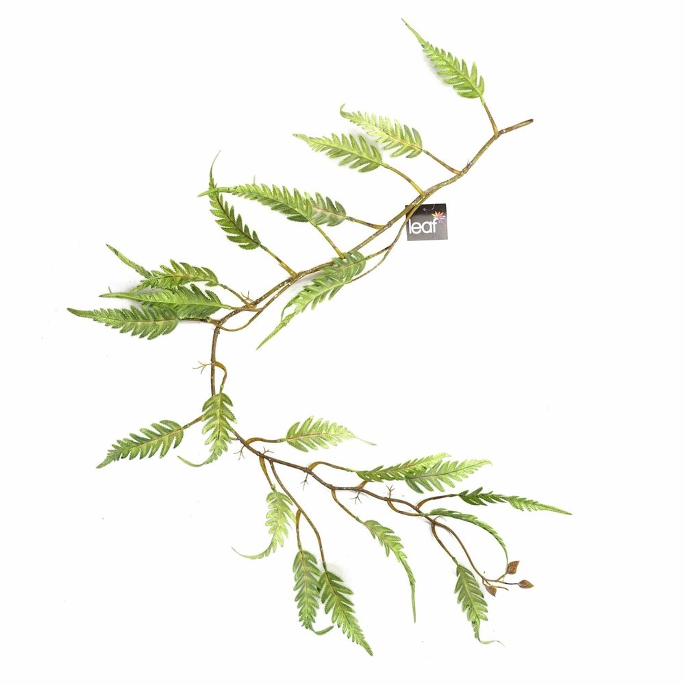 125cm Realistic Trailing Hanging Fern Foliage Plant - Artificial Design