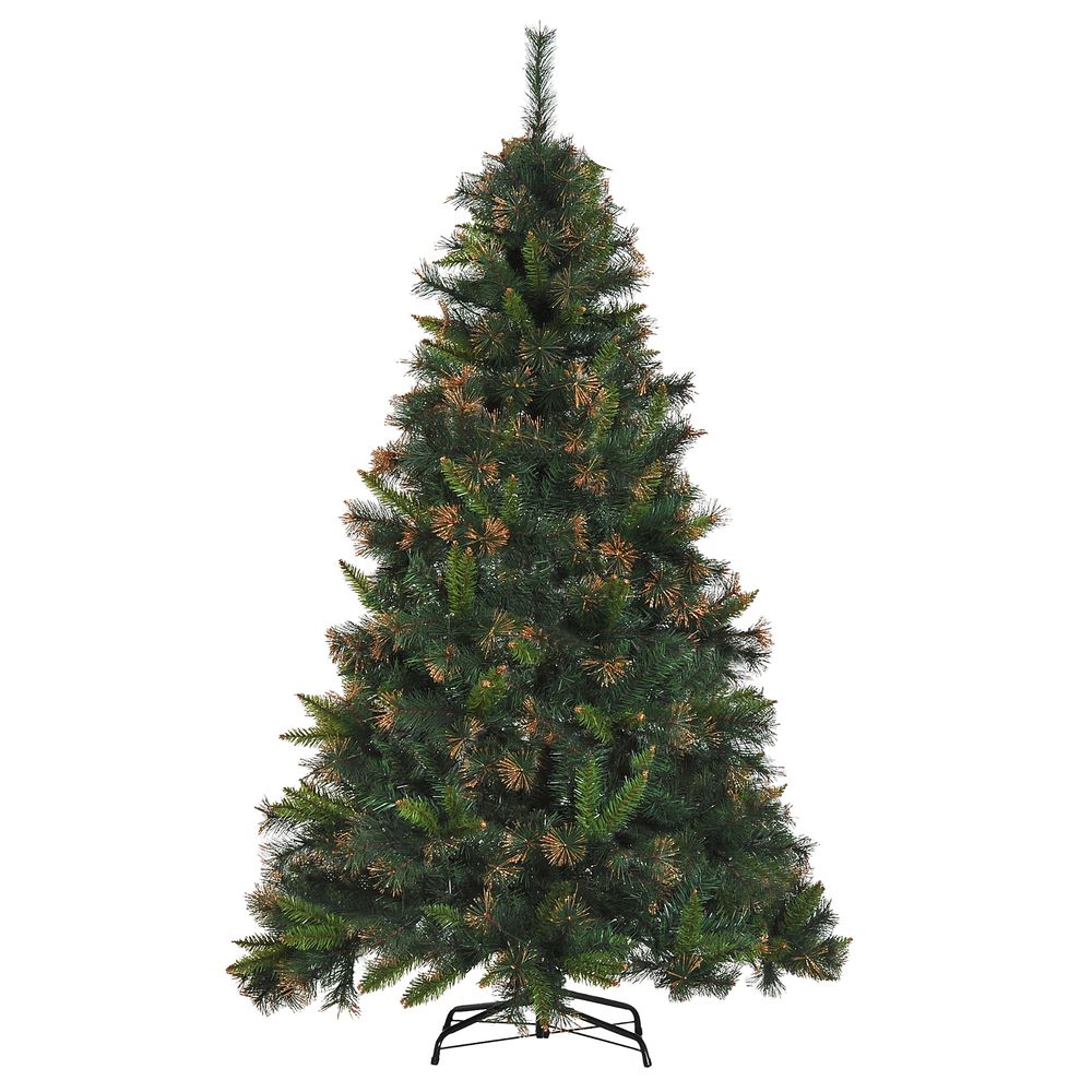 6FT Pre-Lit Artificial Spruce Christmas Tree for Holiday Décor with Stand