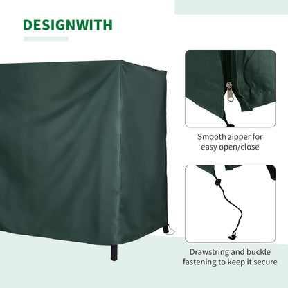 164cm Height Oxford Polyester Waterproof Swing Chair Cover Green