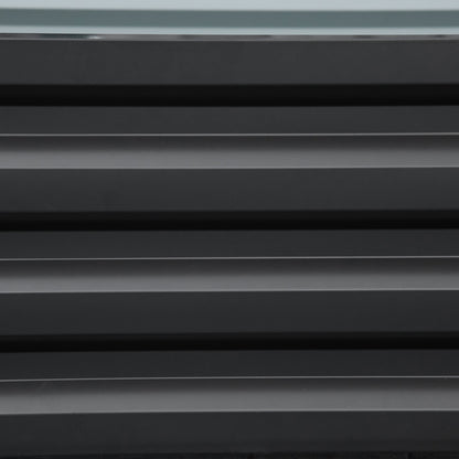 Grey Steel Raised Garden Bed Planter - Perfect for Vegetables & Flowers!