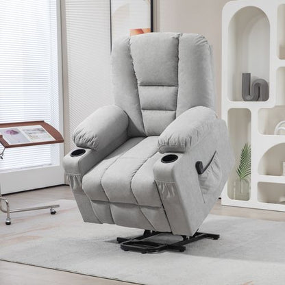 Riser Recliner Chair with Remote Control for Elderly Comfort and Support