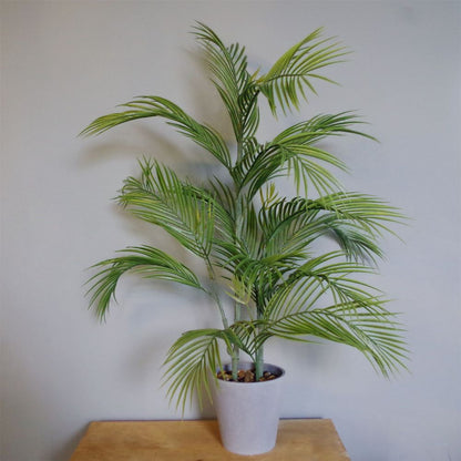 90cm Artificial Palm Tree in Decorative Potted Planter