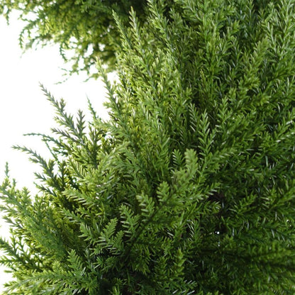 120cm Spiral Cypress Tree - Beautiful Artificial Topiary for Gardens