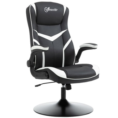 Height Adjustable Racing Office Chair in PVC Leather for Gaming and Office Use