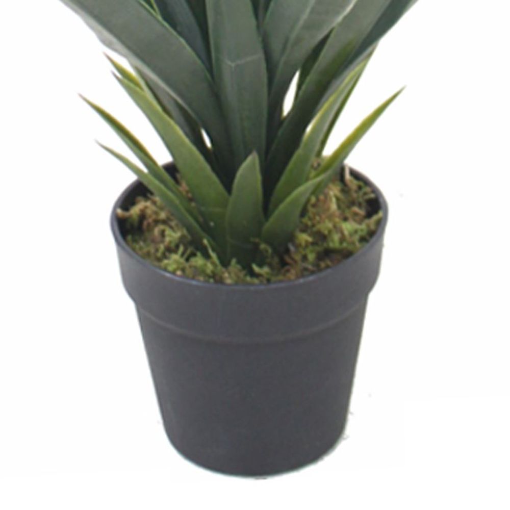 60cm Artificial Tropical Agave Plant - Yukka Style Green Foliage