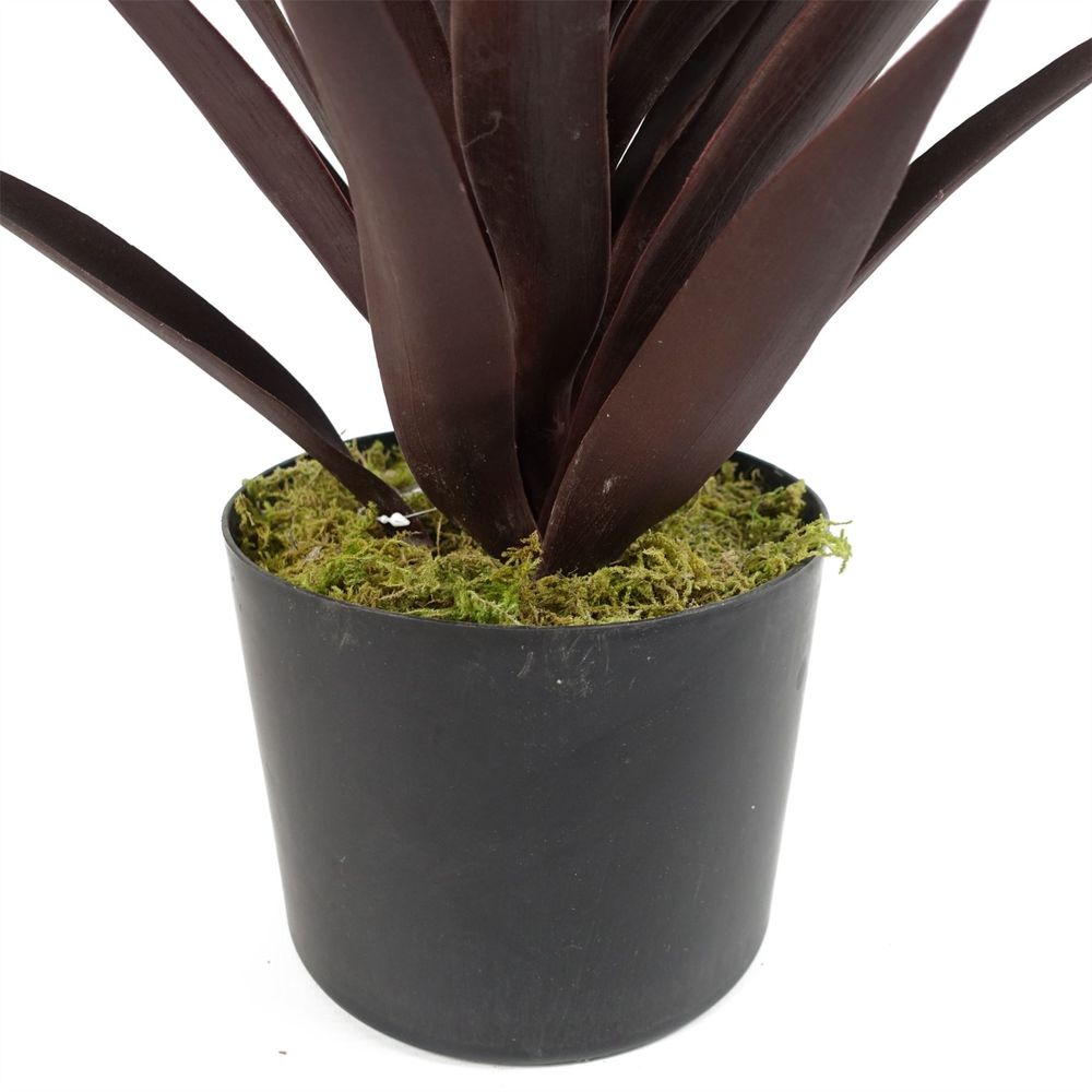 85cm Artificial Dark Red Yucca Plant