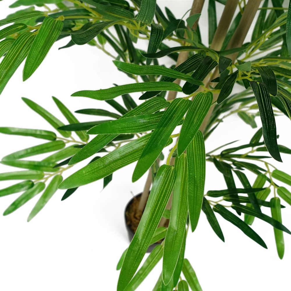 120cm Natural Green Artificial Bamboo Trees - Perfect for Indoor Decor