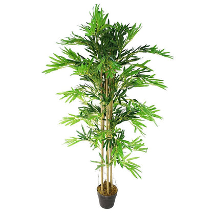 150cm Green Artificial Bamboo Trees - Ideal for Lively Home Decor