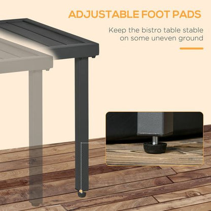 Versatile Garden Side Table with Umbrella Hole - Stylish & Sturdy