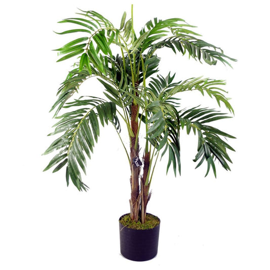 120cm Large Artificial Palm Tree - Natural Look for Home Elegance