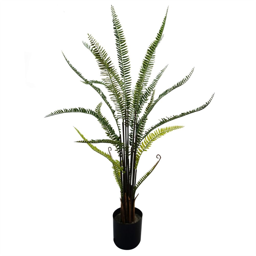 90cm UV Resistant Artificial Boston Fern Plant for Indoor and Outdoor Use