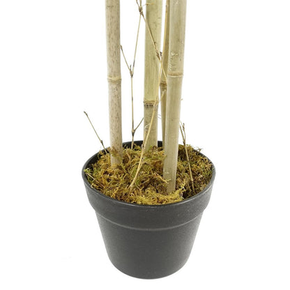 120cm Natural Green Artificial Bamboo Trees - Perfect for Indoor Decor