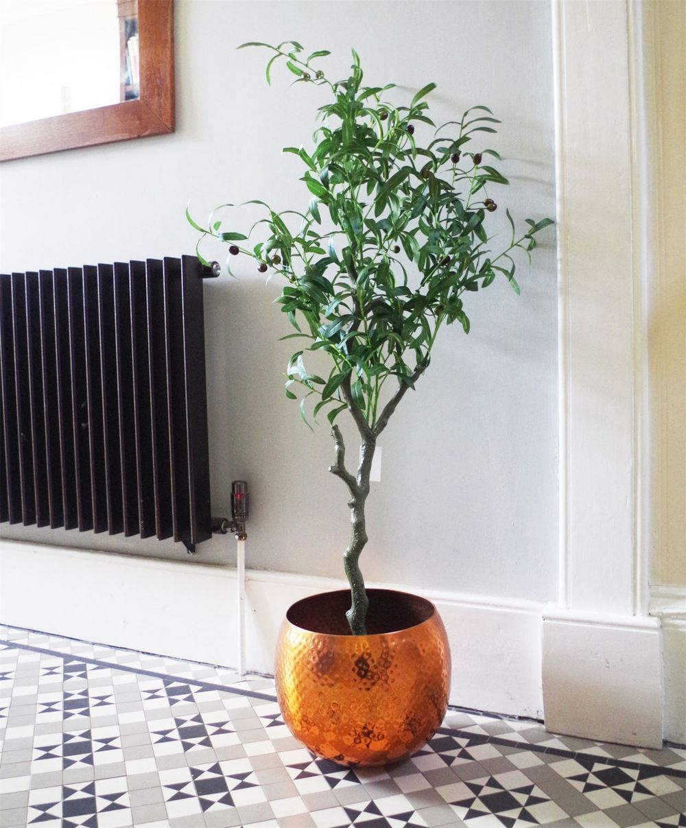 120cm Natural Style Olive Tree - Lifelike Artificial Plant for Home