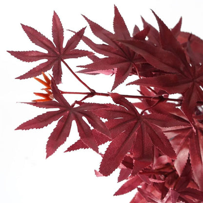 120cm Artificial Red Maple Tree - Stunning Autumn Decor for Any Space