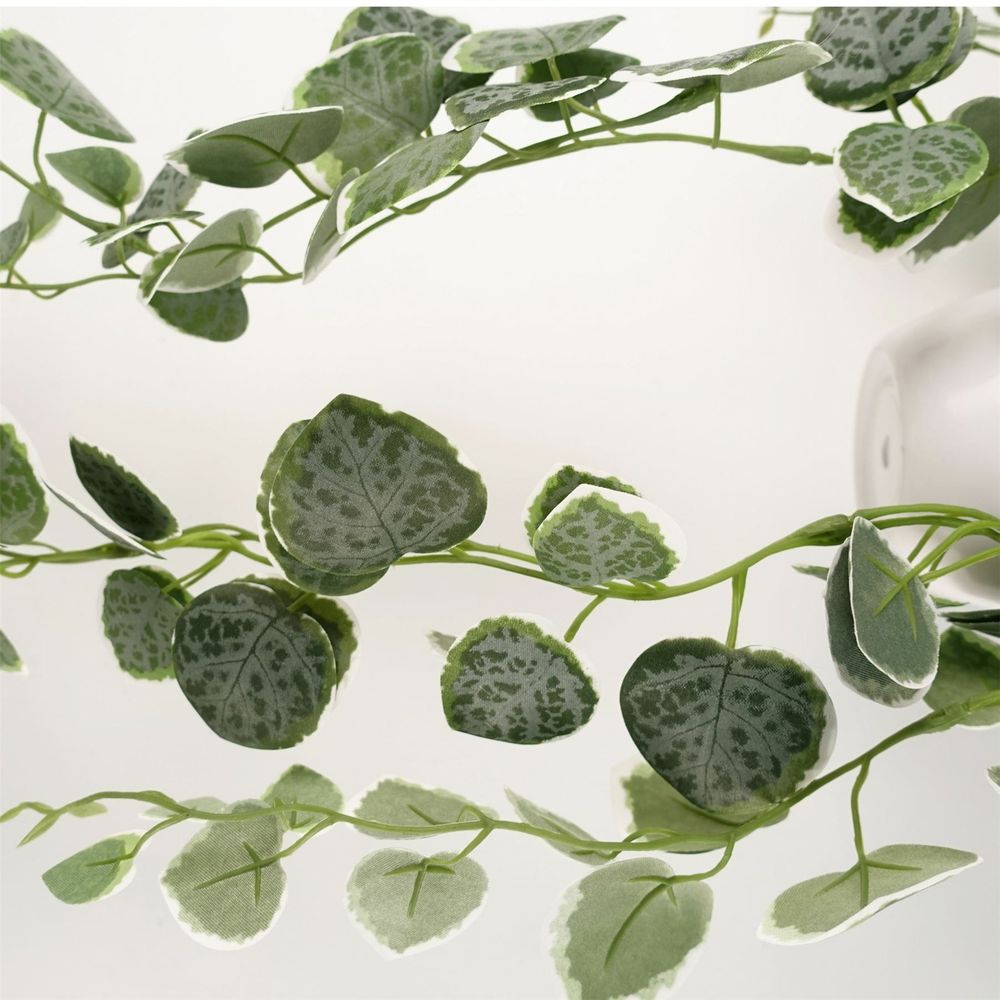 90cm Artificial String of Hearts Plant, Realistic Trailing Look for Indoor Hanging Displays