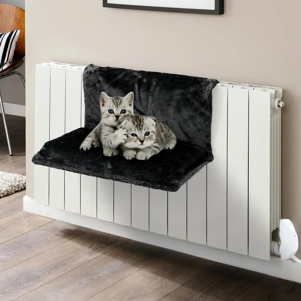 Premium Cat Radiator Bed for Indoor Use, Ensuring Comfort and Warmth for Your Feline Friend