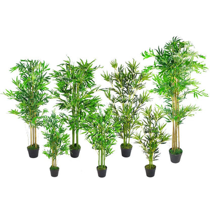 120cm Natural Look Artificial Bamboo Trees - Perfect for Indoor Styling