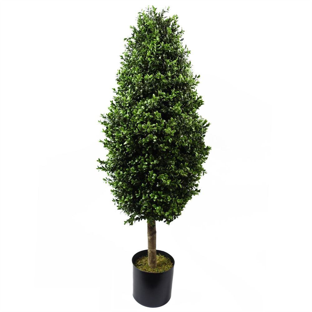 120cm UV Resistant Buxus Ball Cone Artificial Tree Perfect for Outdoor Decor