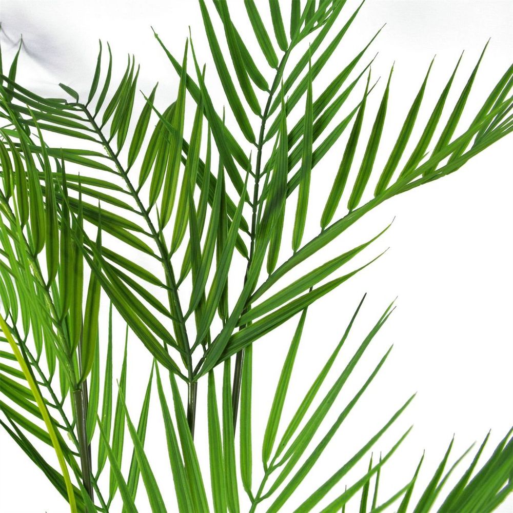 118cm Unpotted Artificial Palm Tree - 11 Leaves for Tropical Flair