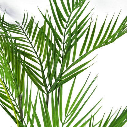118cm Unpotted Artificial Palm Tree - 11 Leaves for Tropical Flair