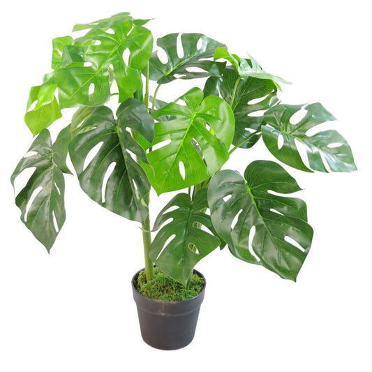 80cm Artificial Monstera Plant