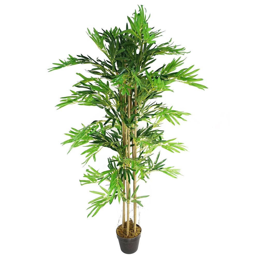 150cm Natural Green Artificial Bamboo Trees - Ideal for Home Decor